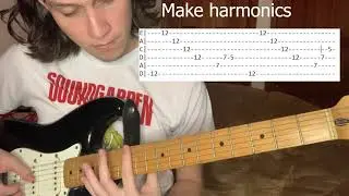 Will Paquin - Chandelier (Guitar tutorial + tabs)