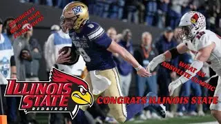 Congrats Illinois State 