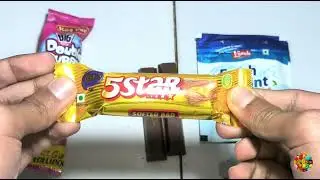 ASMR Most Popular Candys🍬🍭/ some lots of colorful rainbow lollipop candy / unpacking chocolate eat