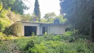 We Found An Abandoned Board Game House Sadly Burned Out But A Piano Still Remains 