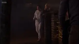 Eastenders Cindy saves Louie and Lauren from the fire as she heard Lauren’s phone scene