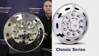 RealWheels 22.5 &ndash; 24.5 Stainless Steel Wheel Simulators at Raney's
