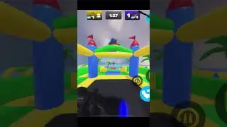 Insane snipe on splash #roblox #rivals