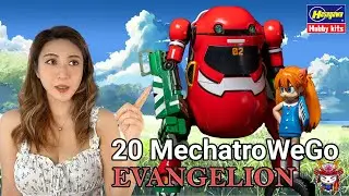 Cyn Workshop | MechatroWeGo x Evangelion Unit 2 Asuka Langley | Airbrush + Handpaint + Build