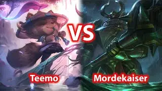 KUINKA REKTAAT MORDEKAISERIN TEEMOLLA PRO RUNES AND PRO BUILDS TEEMO MACRO IS SO POWERFULL