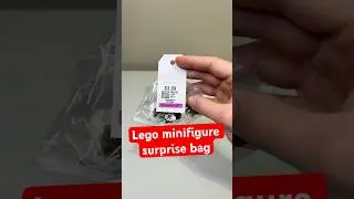 Открываю пакет с сюрпризом в виде мини-фигурки Lego за 4 доллара #экономия #lego #сюрприз
