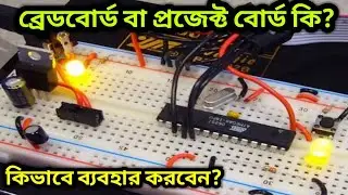How to use Breadboard (Bangla Tutorial)