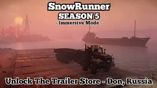 Repair This Dock, Unlock Trailer Store in Factory Grounds - DON'S RIGHT HAND | Season 5 SnowRunner