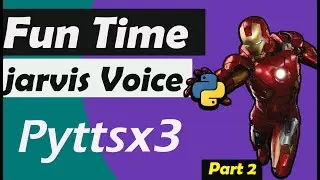 Jarvis Fun Time | how to use pyttsx3 in python | how to make jarvis | jarvis assistant | 