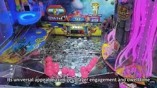 The Ultimate Eye-Catcher! 🚀 Jellyfish Party Coin Pusher - Boost Your Arcade Foot Traffic#coinpusher
