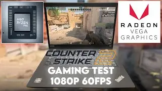 Lenovo ThinkPad X395: Can It Game? (Counter-Strike 2 Test)
