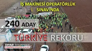DİYARBAKIR'DA 2021'İN REKORU KIRILDI   #diyarişmakinasıoperatörlükkursu #rekor #sınav