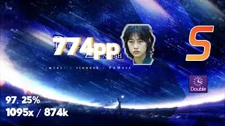 osu!mania | ☆8.78 Blue Zenith [#0000FF] + DT 97.25%
