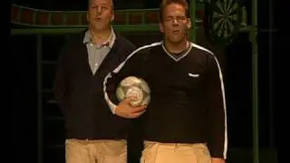 Voetbal  - Erik van Muiswinkel en Diederik van Vleuten