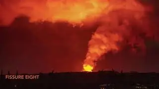 KALOLI POINT KILUEAU LAVA FLOW TIME LAPSE