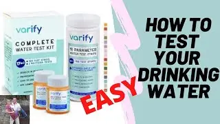 EASY Varify Water Contamination Test Kit How-to DIY #how #watertest #diy