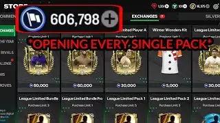 INSANE League PACK OPENING | FC MOBILE | *600K TOKENS*