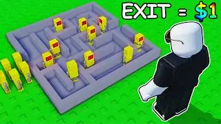 Spawning INFINITE Robots to make TRILLIONS in Roblox...