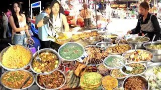 GREAT! Cambodian Best Street Food Compilation We Shouldn't Miss - Chbar Ampove Market & Walk Street