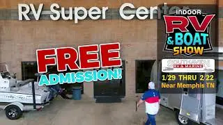 Memphis / Mississippi / Arkansas RV & Boat Show | Indoor + Free | Show-Only Deals