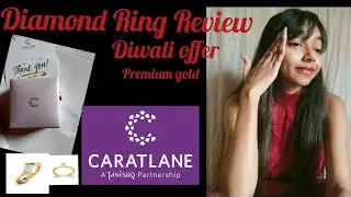 Caratlane Diamond Ring Review // Real Gold // Unboxing //# Diwali offer #caratlane #diamondring