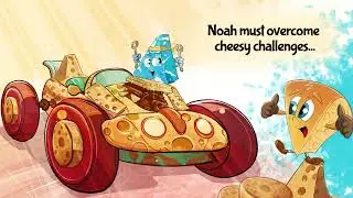 RACE CAR TRAILER for NEW BOOK  Go Cheese Racer! Amazon Bestseller.  Get it Now!
