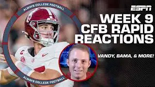 Texas A&M & Indiana dominate, Alabama escapes & more Week 9 reaction | Always College Football