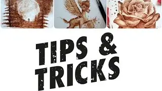 Tips and Tricks for painting with coffee