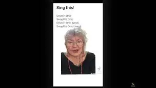 British Grandma Singing Swag Like Ohio😂😂😂