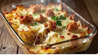 Der beste H&auml;hnchen Kartoffel Auflauf &ndash; Saftig, cremig & unwiderstehlich!