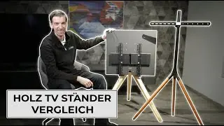 Holzbodenstative f&uuml;r TVs - Vergleich zwischen MyWall und Spectral