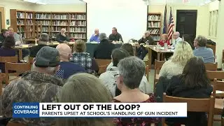 Pinconning parents unhappy with school district following gun incident