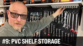 Making Storage Slots with PVC Pipe