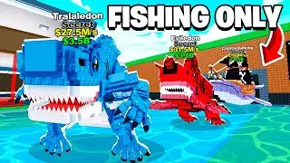 $0 To $10 Trillion Using FISHING ONLY Brainrots