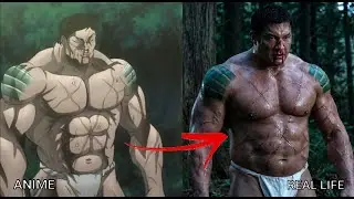What if : Baki anime character was  live action 😱|Baki character reimagined by Ai transformation!