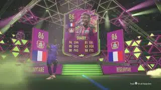 FIFA 22 walkout rulebreaker Diaby + 2 TOTW in pack