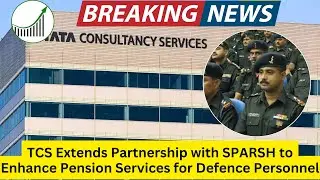 TCS Extends Partnership with SPARSH to Enhance Pension Services for Defence Personnel #tcs #tcsshare