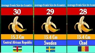 Average Penis Size by Country 2025 | Ep#01 | Source of World Population Review 2025 |