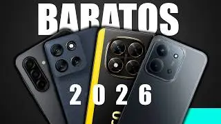 Los 5 MEJORES Celulares BARATOS para el 2026 🔥 BARATOS Y BUENOS