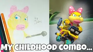 Playing my CHILDHOOD COMBO in MK8DX... (pt. 1)