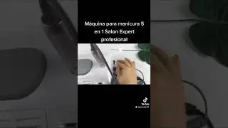 M&aacute;quina para manicura y pedicura 5 in 1 Salon Expert profesional