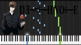 Death Note - Light Theme Piano Tuto