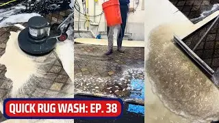 5 RUGS...1 HOME! Quick Rug Washing Video! #dirty #filthy #rugcleaning #carpetcleaning #asmr #clean