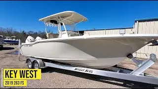 Review of the 2019 Key West 263 FS