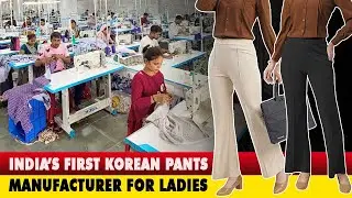 INDIA&rsquo;S FIRST KOREAN PANTS MANUFACTURER FOR LADIES 🇮🇳