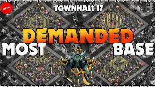 *NEW TH17 LEGEND* + WAR BASE LINKS | BEST TH17 ANTI 2 STAR DEFENCE BASES IN CLASH OF CLANS 🔥