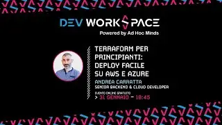 Terraform per principianti: deploy facile su AWS e Azure • Dev WorkSpace 63