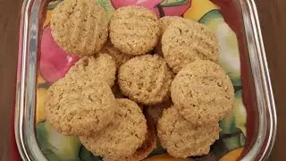 Delicious Oatmeal Cookie Recipe (Oatmeal Biscuits)