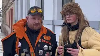 32. Meeraner Straßenfasching…! 🪩🎊🎭 #fasching #karneval #interview #content #video #sachsen #meerane