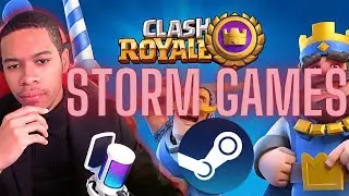 Clash Royale Tournament STORM GAMES - Show Off Your Skills LIVE!